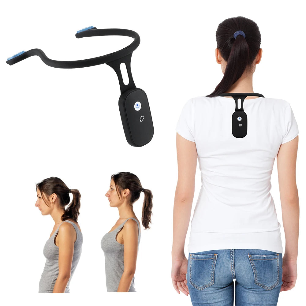 Posture corrector worn on upper back