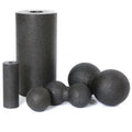 Yoga massage foam roller and ball set